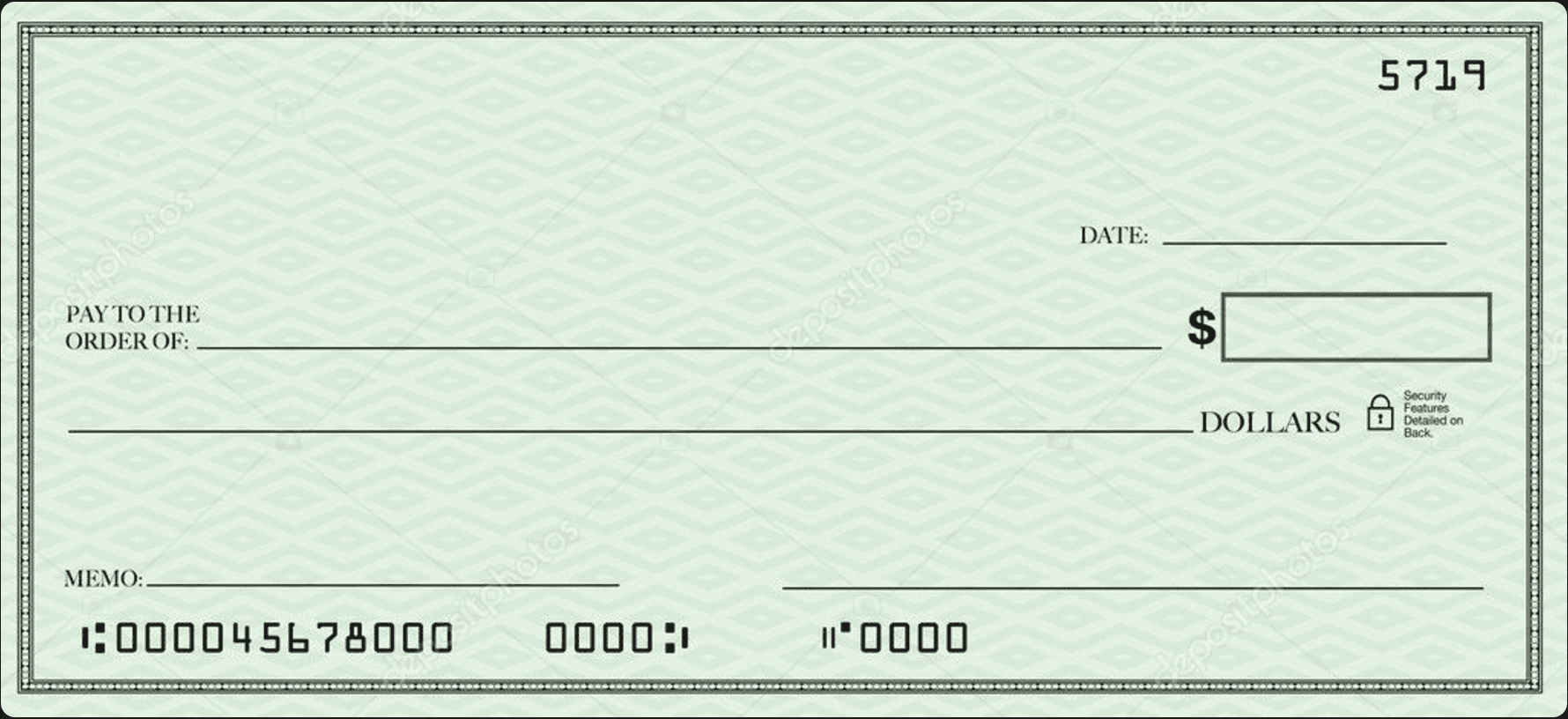 how to write a check